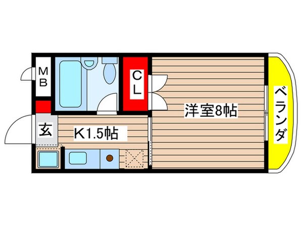 シャルムＮの物件間取画像